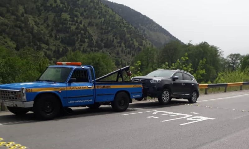 یدک کشی خودروهای خراب